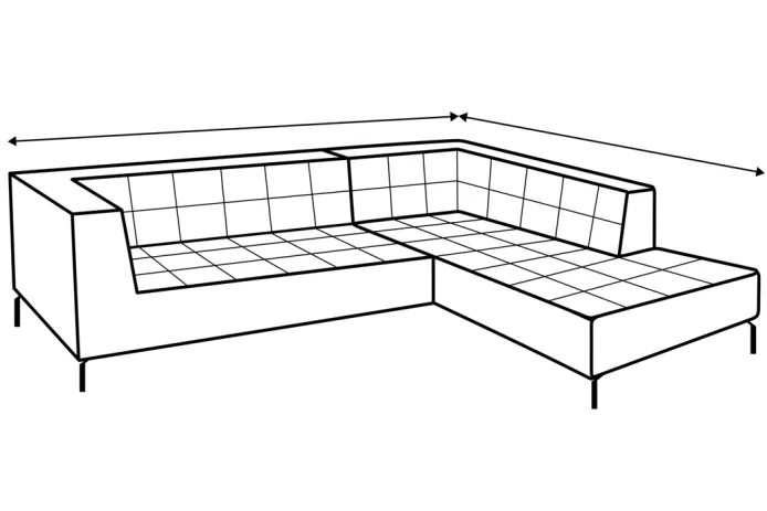 Lucca – Ecklösung mit Longchair