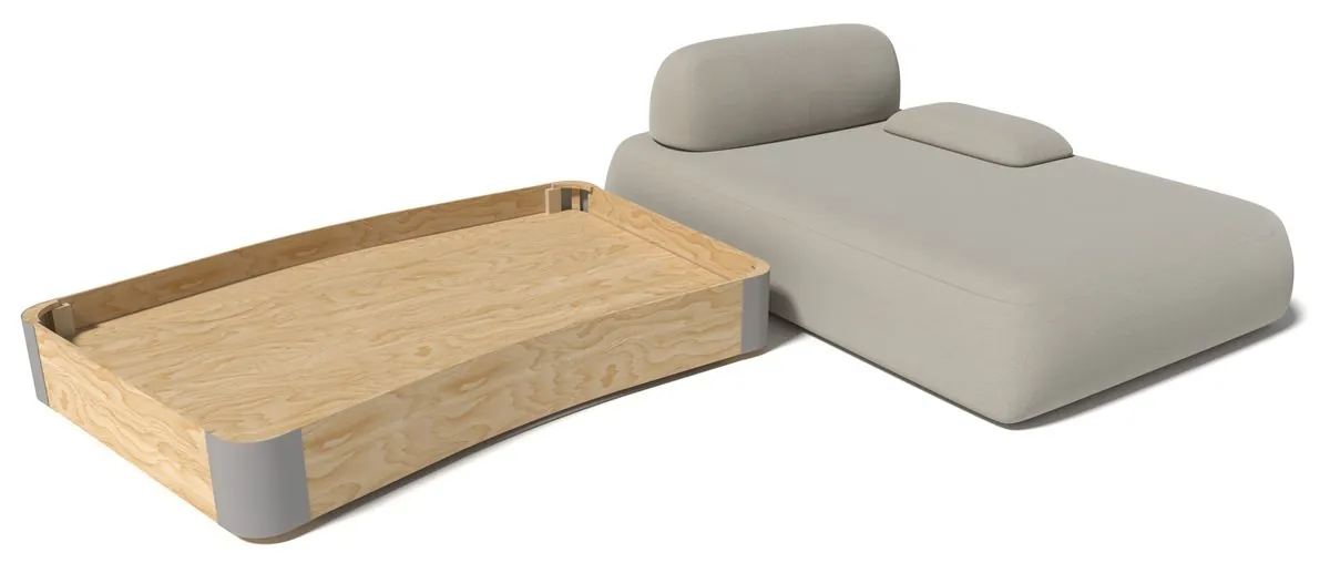 Modular – Gestell mit Wellenunterfederung